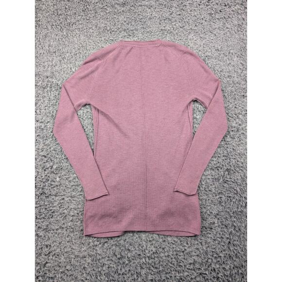 Banana Republic Sweater Women Extra Small Purple Preppy Silk Casual Cardigan - Picture 6 of 7